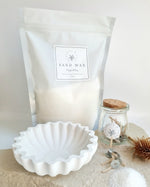 White Cement Bowl Gift Bag