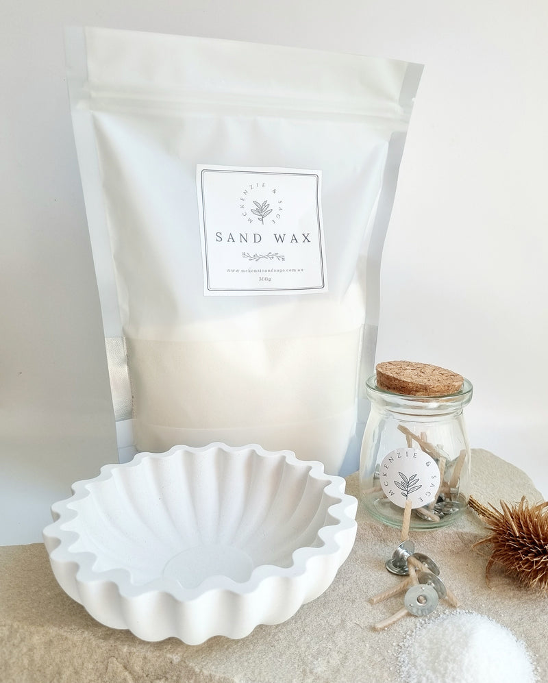 Waverly Sand Wax Candle Bundle