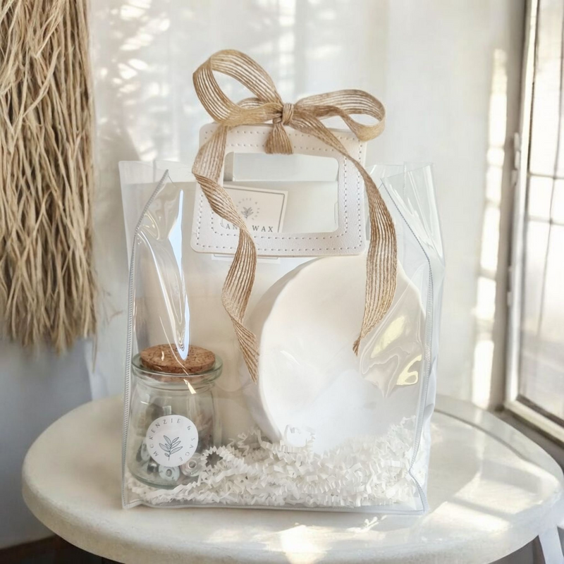 Salt Stone Sand Wax Candle Bundle