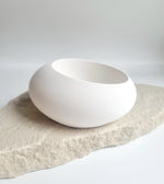 Salt Stone Cement Bowl